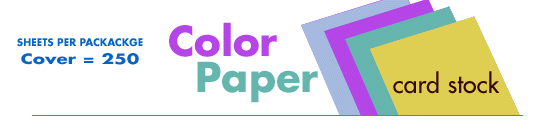 Color Paper - Card Stock